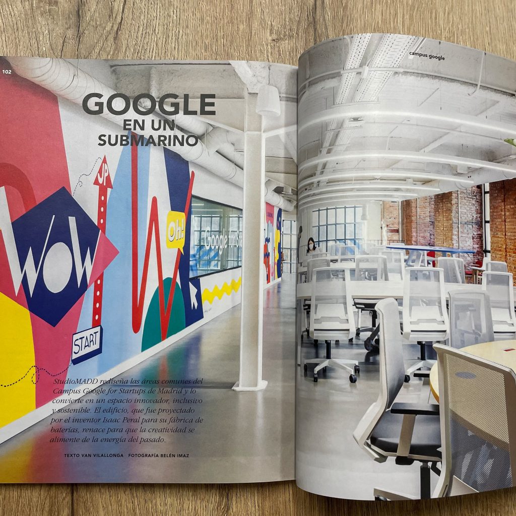 Proyectos de Espacio Aretha en la revista Distrito oficina