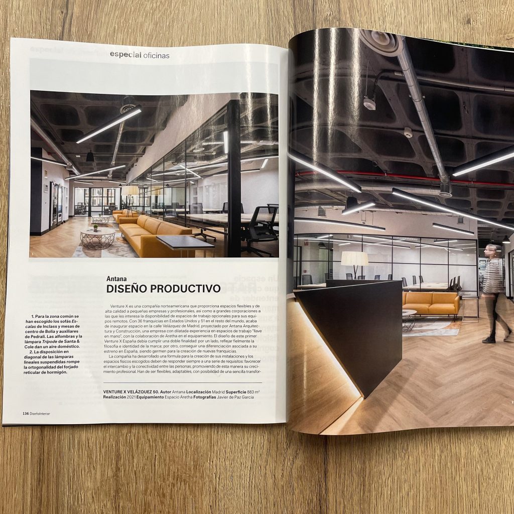 Proyectos de Espacio Aretha en la revista Diseño Interior