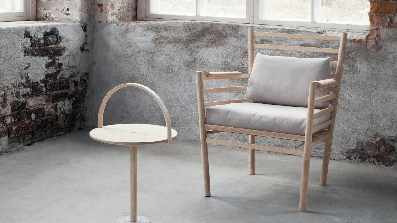mobiliario para hogar con diseño nórdico en madera de Nikari